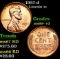 1957-d Lincoln Cent 1c Grades GEM++ RD