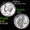 1943-p Mercury Dime 10c Grades GEM++ Unc
