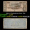 1864 $5 Confederate Note, T69 Grades Choice AU