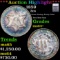 ***Auction Highlight*** 1859 Three Cent Silver 3cs Graded ms64+ BY SEGS (fc)