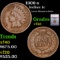 1909-s Indian Cent 1c Graded vf25 By SEGS