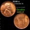 1946-s Lincoln Cent 1c Grades GEM Unc RD