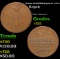 Russia 1843??? Kopek C# 144.3 Grades vf++