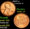 1947-s Lincoln Cent 1c Grades GEM++ RD