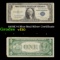 1935E $1 Blue Seal Silver Certificate Grades vf++