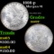 1888-p Morgan Dollar $1 Grades Choice+ Unc