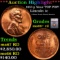***Auction Highlight*** 1957-p Lincoln Cent Near TOP POP! 1c Graded ms66+ rd BY SEGS (fc)