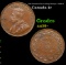 1916 Canada Cent 1c King George V KM-21 Grades Choice AU/BU Slider+