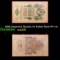1909 Imperial Russia 10 Ruble Note P# 11c Grades Choice AU