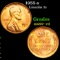 1955-s Lincoln Cent 1c Grades Gem+ Unc RD
