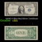 1935E $1 Blue Seal Silver Certificate Grades vf++