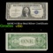 1935E $1 Blue Seal Silver Certificate Grades vf++