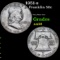 1951-s Franklin Half Dollar 50c Grades Choice AU/BU Slider