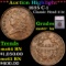 ***Auction Highlight*** 1835 Classic Head half cent C-1 1/2c Graded ms63+ bn BY SEGS (fc)