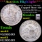 ***Auction Highlight*** 1826 Capped Bust Half Dollar O-107 R3 Near TOP POP! 50c Graded ms63+ BY SEGS