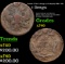 Russia 1750 1 Denga (1/2 Kopek) KM# 188 Grades xf