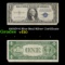 1935D $1 Blue Seal Silver Certificate Grades vf, very fine