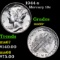 1944-s Mercury Dime 10c Grades GEM++ Unc