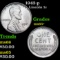1943-p Lincoln Cent 1c Grades GEM+ Unc