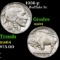 1936-p Buffalo Nickel 5c Grades Choice Unc