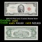 1963 $2 Red seal United States Note Grades Gem CU