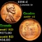 1956-d Lincoln Cent 1c Grades GEM++ RD