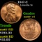 1947-d Lincoln Cent 1c Grades GEM++ RD