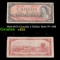 1954-1973 Canada 2 Dollar Note P# 76B Grades vf+