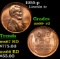 1955-p Lincoln Cent 1c Grades GEM++ RD
