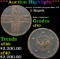 ***Auction Highlight*** Russia 1727?? 5 Kopeks KM# 179 Grades xf (fc)