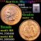 ***Auction Highlight*** 1866 Indian Cent 1c Graded ms64+ rb BY SEGS (fc)