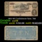 1864 $10 Confederate Note, T68 Grades Choice AU/BU Slider