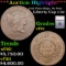 ***Auction Highlight*** 1795 Plain Edge, No Pole Liberty Cap half cent 1/2c Graded vf35 BY SEGS (fc)