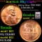 ***Auction Highlight*** 1953-p Lincoln Cent Near TOP POP! 1c Graded ms66+ rd BY SEGS (fc)
