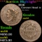 ***Auction Highlight*** 1816 Coronet Head Large Cent 1c Graded au53 By SEGS (fc)