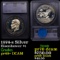 Proof 1974-s Silver Eisenhower Dollar $1 Graded ms69+ dmpl By SEGS