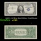 1957A $1 Blue Seal Silver Certificate Grades xf+