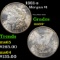 1881-s Morgan Dollar $1 Grades Choice+ Unc