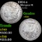 1904-s Morgan Dollar $1 Grades vf++