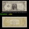 1963A $1 Federal Reserve Note (New York, NY) Mint Error Grades vf+