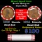 Mixed small cents 1c orig shotgun roll, 1913-p one end & 1914-p other  Lincoln Cent, Wheat Cent ot