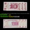 Set of 3 consecutive 1972 Great Britain Military Payment 10 New Pence Note P# M45A Grades CU