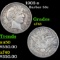 1920 Great Britain 3 Pence Silver KM# 813a Grades xf+