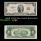 1953B $2 Red Seal United States Note Grades xf+