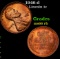 1946-d Lincoln Cent 1c Grades GEM+ Unc RB