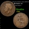 1917 Great Britain 1 Penny KM# 810 Grades vf+