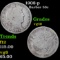 1908-p Barber Half Dollars 50c Grades vg+