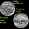 1936-p Buffalo Nickel 5c Grades Select Unc