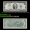 Set of 2 Consecutive 1976 $2 Green Seal Federal Reseve Note Grades CU