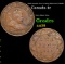 1908 Canada Cent 1c King Edward VII KM-8 Grades Choice AU/BU Slider